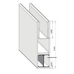 1-1/2” x 5-1/2” Gorilla® Pocket Rail 7/8” x 2” Deep