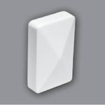 2” x 3-1/2” Cap Lip: 9/16” H