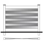 Privacy Fence – Basket Weave