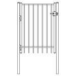 Gate – Covered Aligned