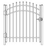 Liberty Accent Gate – Exposed Aligned