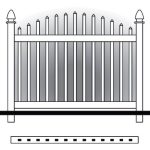 Picket – Arched Top