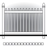 Picket – Straight Top