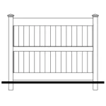 Privacy Fence – Tongue & Groove