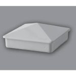 Pyramid Cap 4” Internal 4” x 4” x 1.55” H