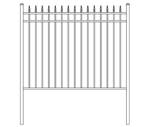 Residential – Exposed Finials