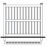 Semi-Privacy Fence