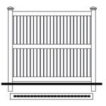 Semi-Privacy Fence