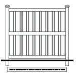 Semi-Privacy Fence