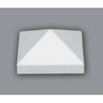 Square Picket Cap 2” PVC 2” x 2”