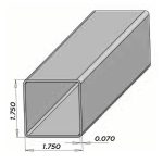 Stadard Picket 1-3/4” x 1-3/3”