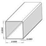 Standar Picket 2” x 2”