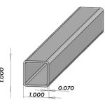 Standard Picket 1” x 1”
