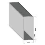Standard Rail 1-1/2” x 3-1/2”